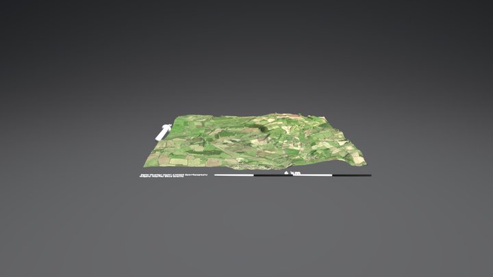 Thaw Valley 5x DSM 3D Model