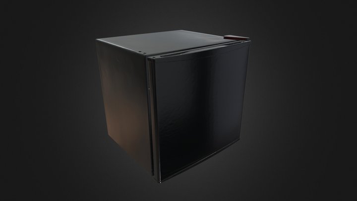 Toshiba Fridge 3D Scan 3D Model