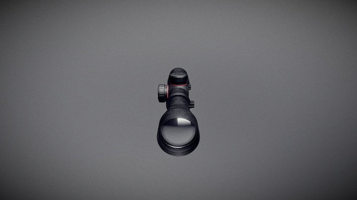 Simon 22 Rifle Scope 3D Model