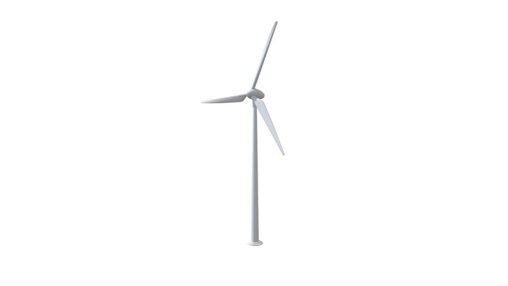 UM Windmill 10 kW 3D Model