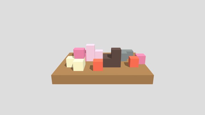 Shell Bank - Voxel 32x32 – Modello 3D gratuito STL