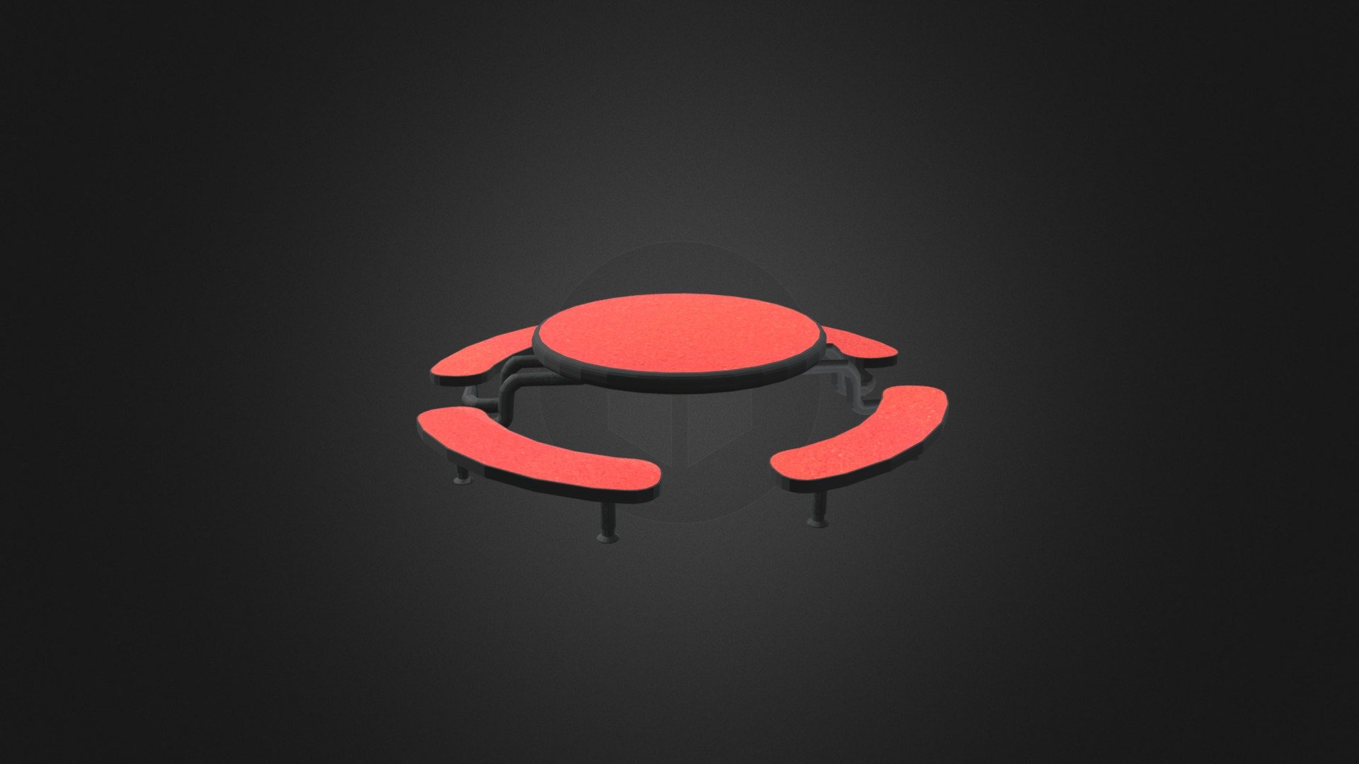 Circular Table (Cafeteria Eating)