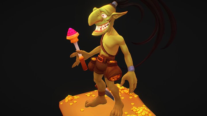 Treasure looter 3D Model