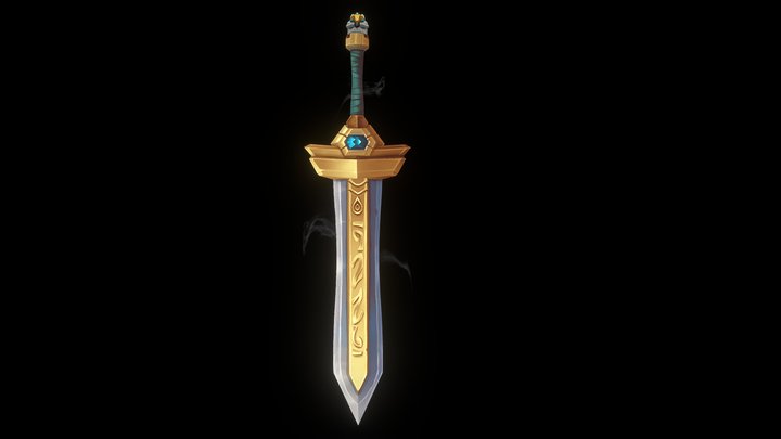 Kyrian Sword 3D Model