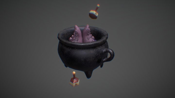 Cauldron Final 3D Model