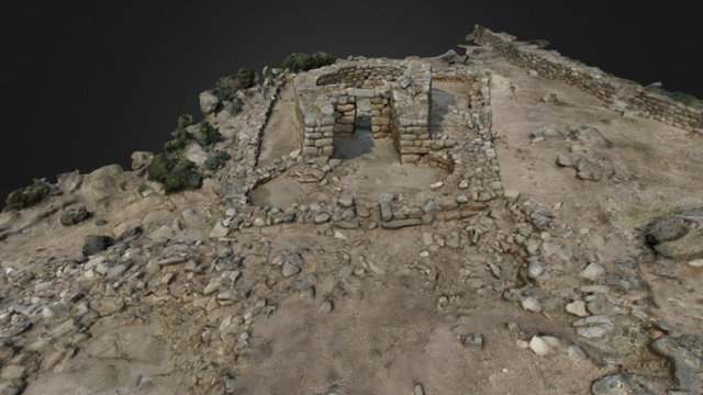 Nuragic sanctuary of Janna 'e Pruna, Sardinia 3D Model