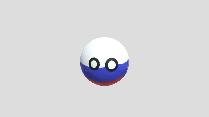 Russiaball 3D Model