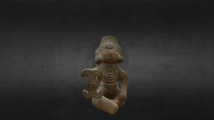 Mayan Figure #2 3D Model