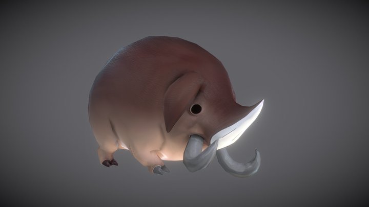 Wild boar (^_^) 3D Model
