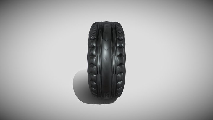 3D Tire Asset 3D Model