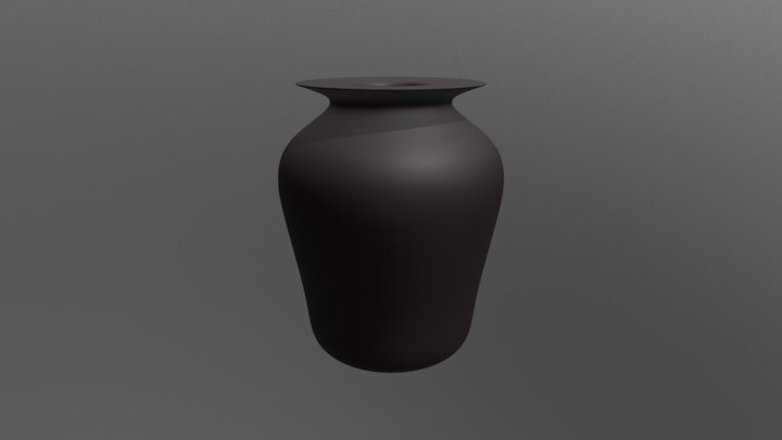 花瓶度比挖 3D Model