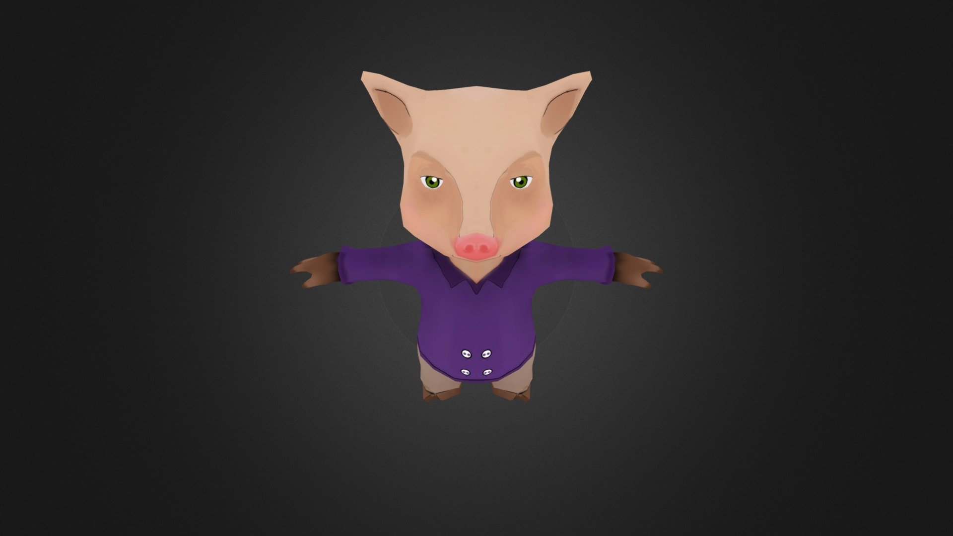 PigModel_v01.obj - 3D model by roncillo [264b5c4] - Sketchfab