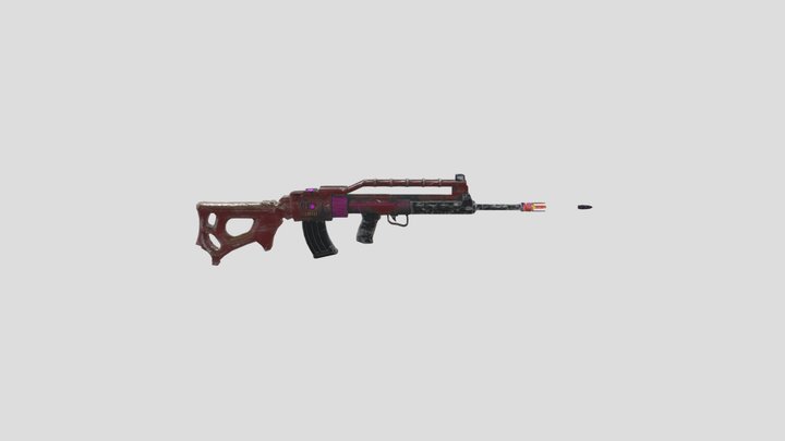 Weapon R1 3D Model
