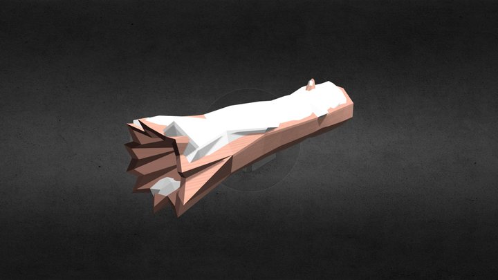 Dead Tree Ice 0811 3D Model