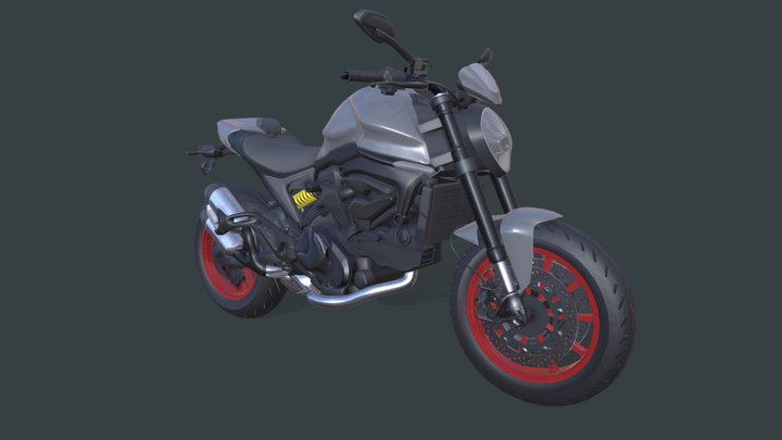 Ducati Monster 3D Model