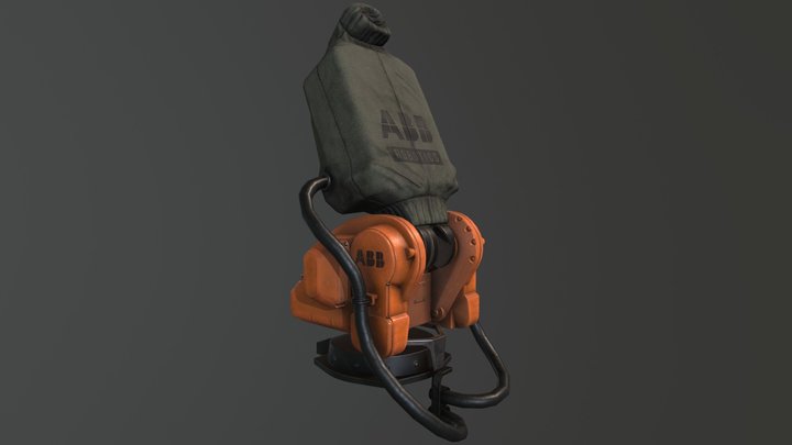ABB Robotics IRB 5400 3D Model