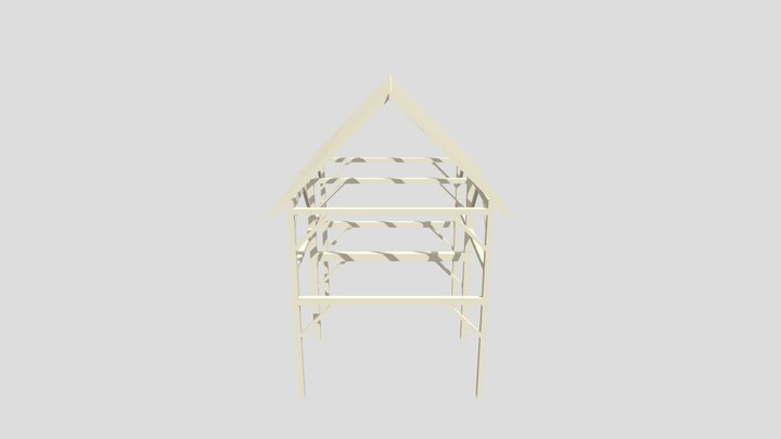 Douroucouli Barn 3D Model