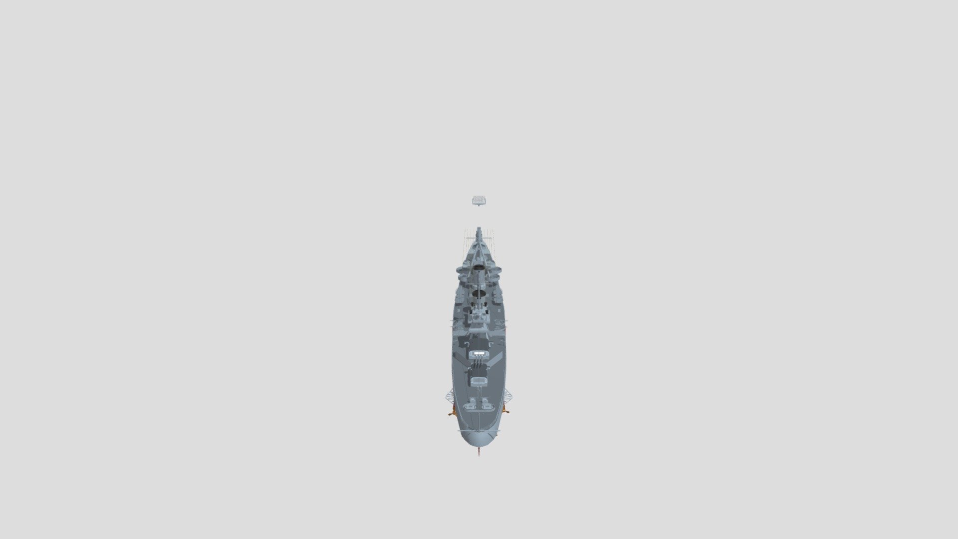 USS Portland - 3D model by HappySunpore [264f99e] - Sketchfab