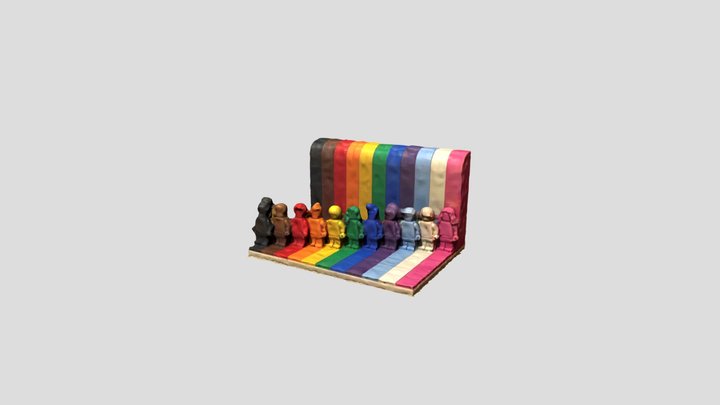 LEGO Everyone is Awesome! 3D Model
