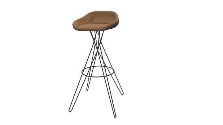Bar stool 3D Model
