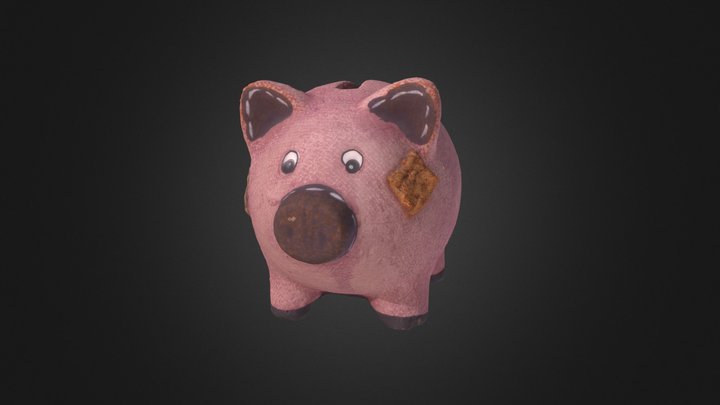 Hucha_cerdito 3D Model