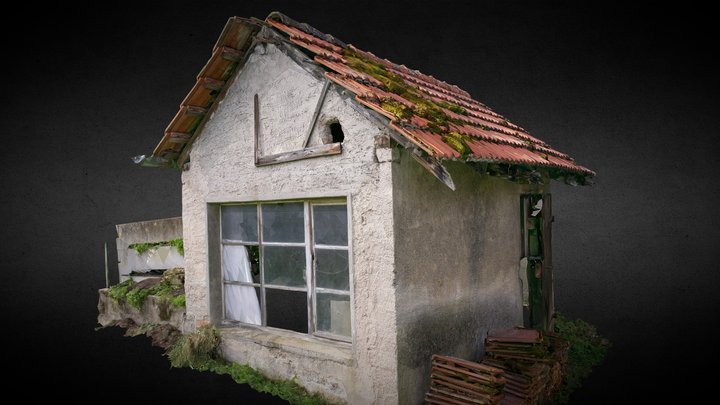 Old abandoned house – Modello 3D gratuito STL