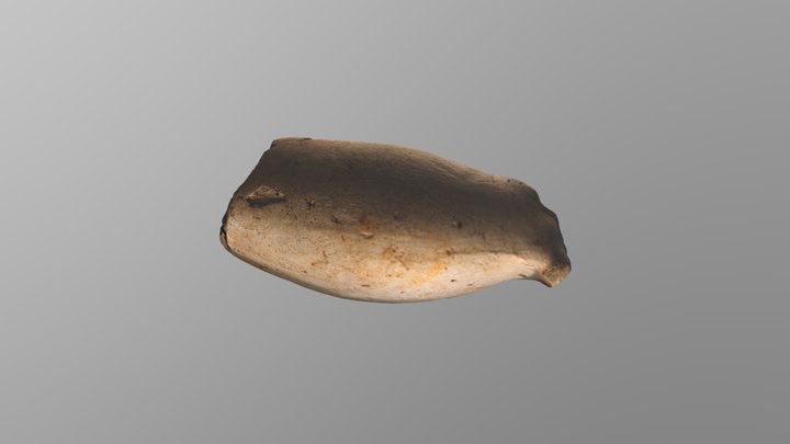 1967 Parsons Type 3 clay pipe (1996.692) 3D Model