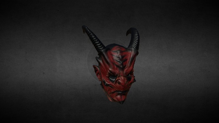 Drew Mask New Texture 3D Model