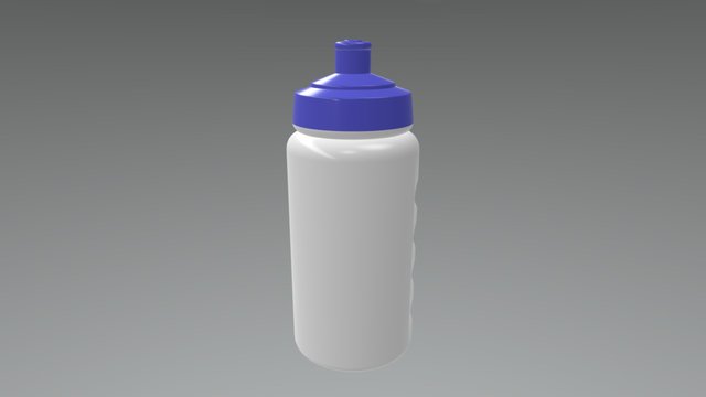 Olympic 500cc Sports Bottle 3D Model