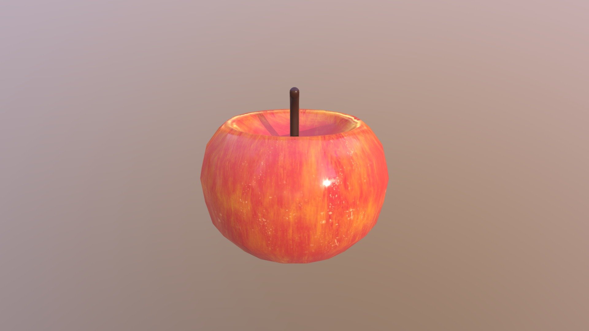 Apple - 3D model by ConnorJ (@millionairhobo) [2656da8] - Sketchfab