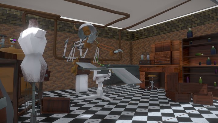 DAE Bazaar: Doctor of Questionable Augmentations 3D Model