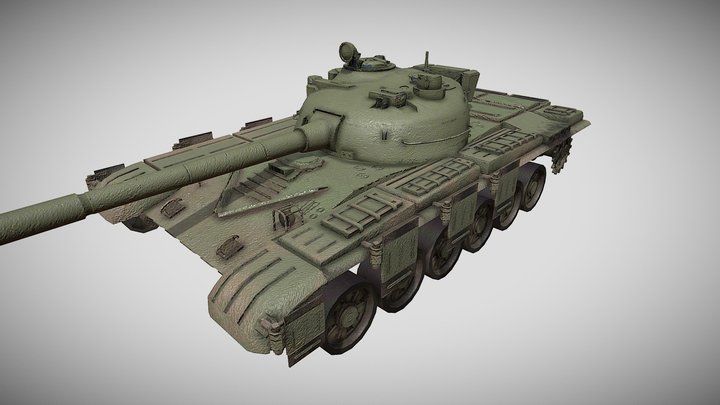 T-72 Урал 3D Model
