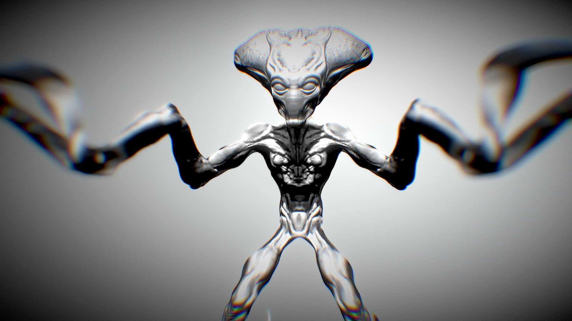 Independence Day Alien Model From Image Download Free 3d Model By