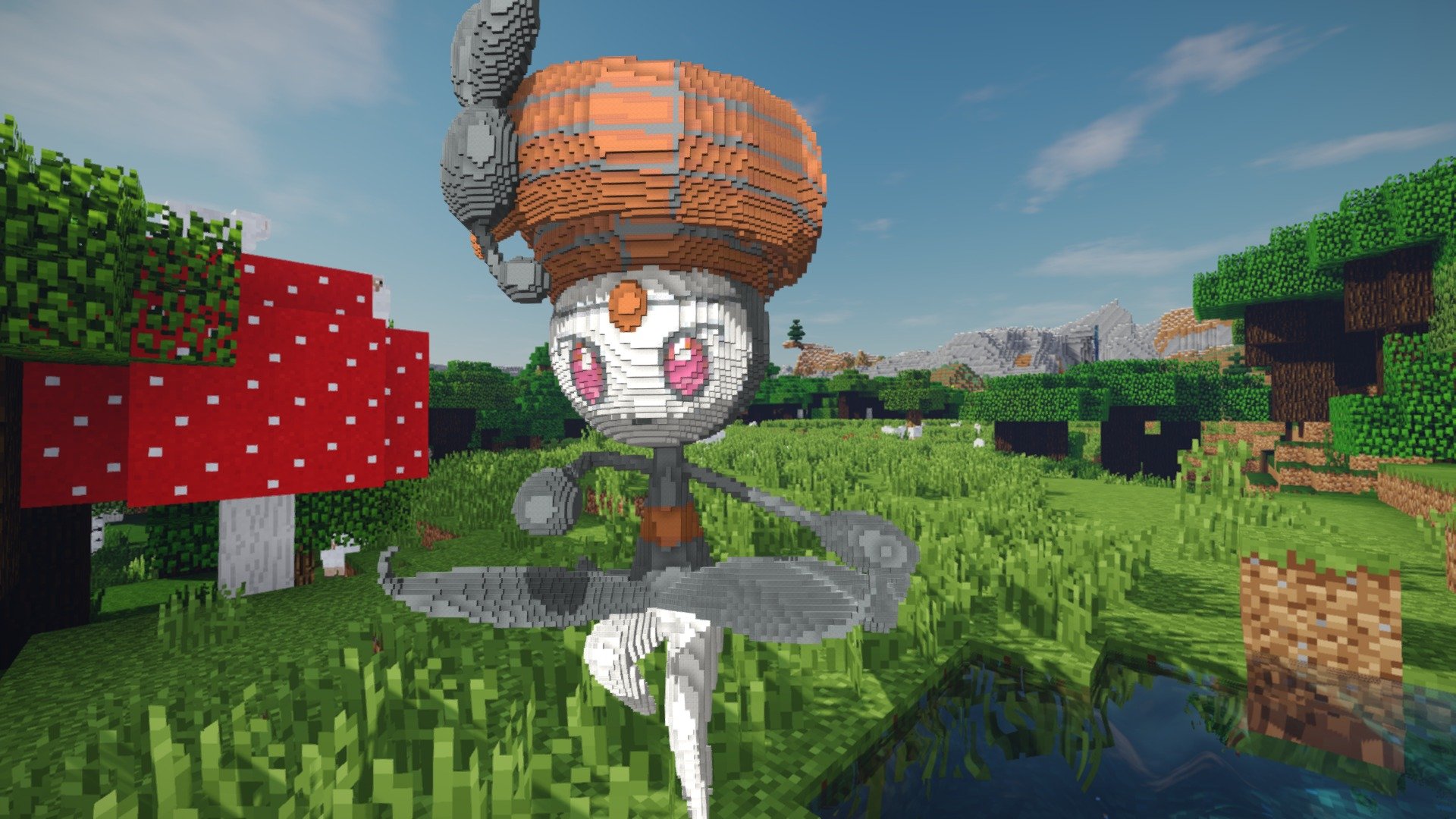 Minecraft Aria Meloetta Build Schematic - 3D model by inostupid  (@inostupid) [97f363a]