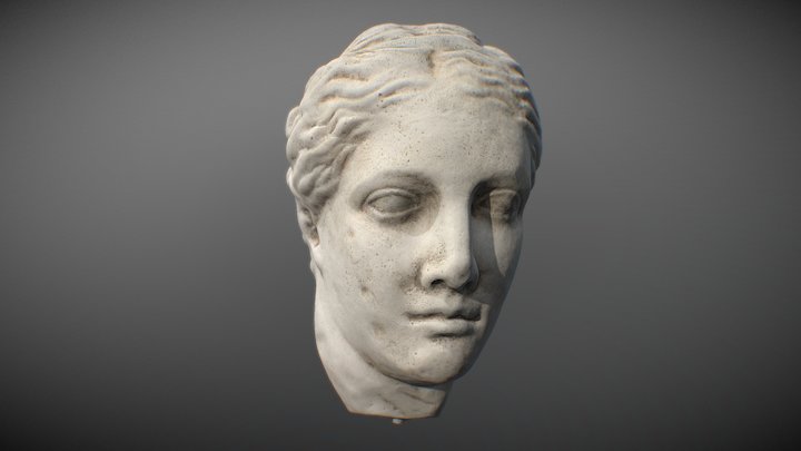 Θεά Υγεία - 630 π.Χ. Hygieia - Goddess of Health 3D Model