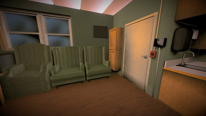 Serenity Room 3D Model