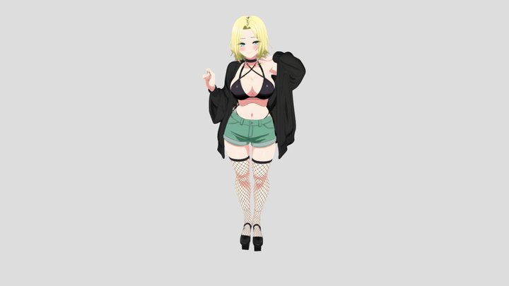 Reina Hamazaki 3D Model