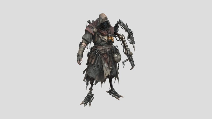 Rusted Reaper – Modèle 3D gratuit STL
