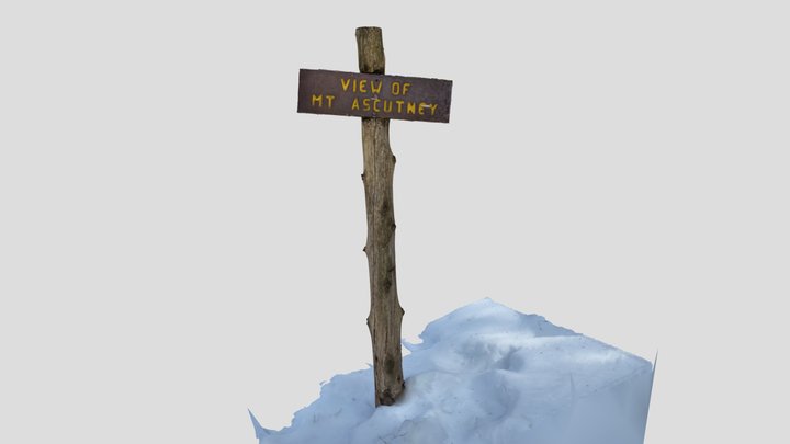 Sign 3D Model