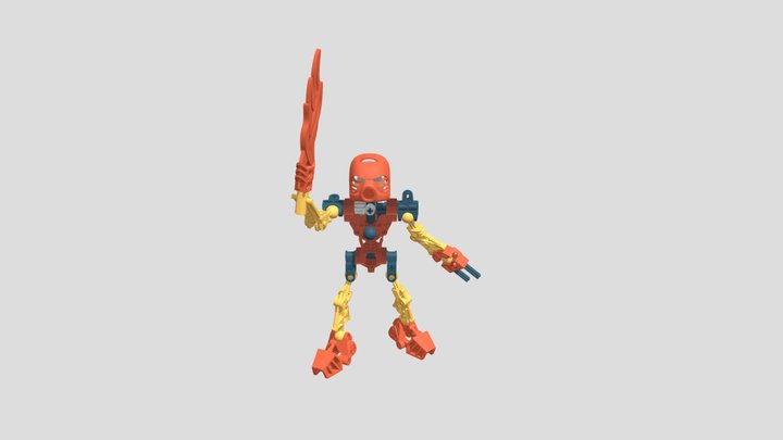 Bionicle Tahu 3D Model