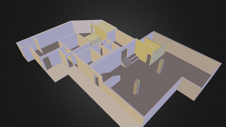 Gym Space 2 3D Model