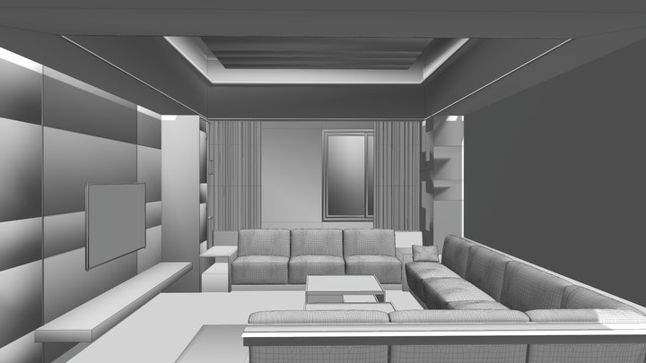 萬群_麗寶_KTV 3D Model