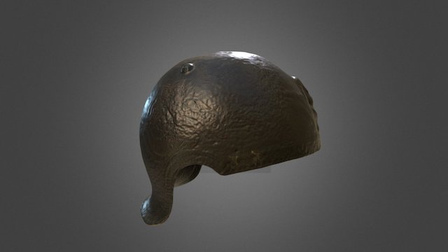 Roman parade helmet (current state) 3D Model