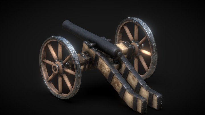 12 Pound Cannon – Free 3D Model STL