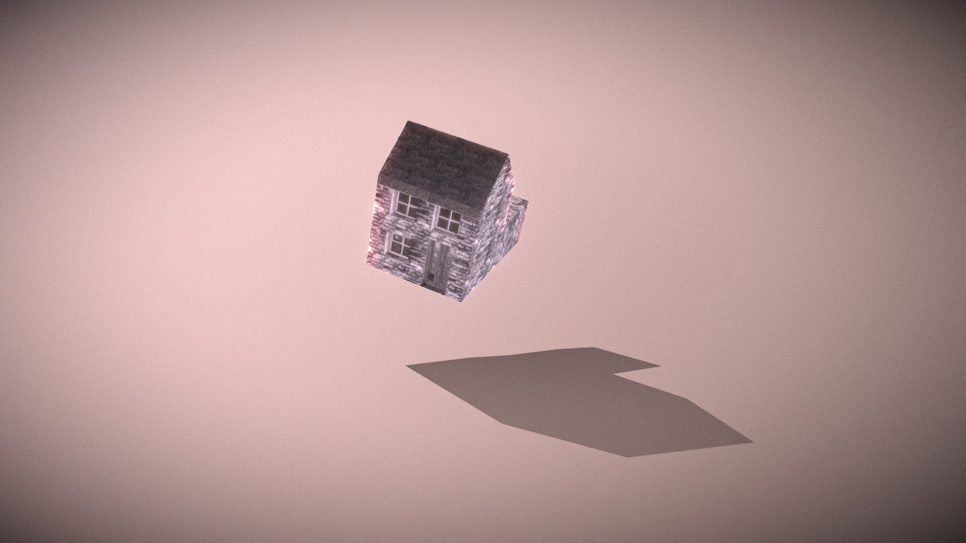 HOUSE Black and white Download Free 3D model by MrLufa [2663633