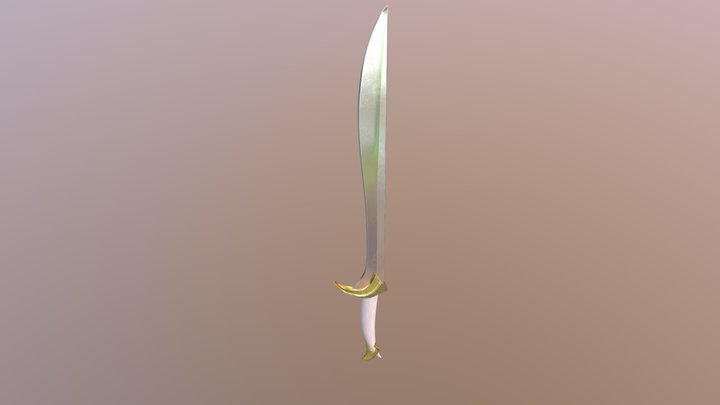 Sword Texture 3D Model