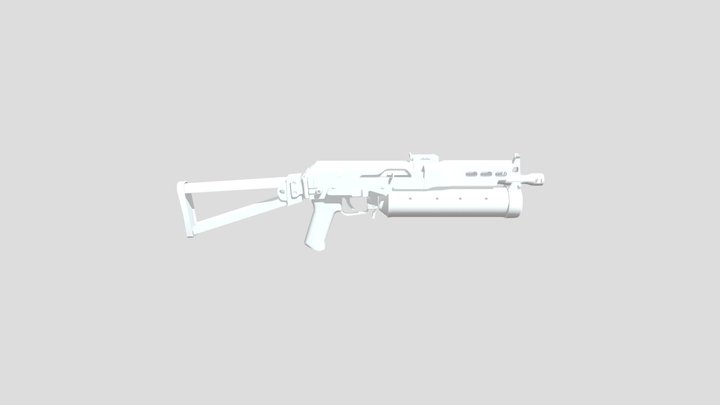 PP Bizon 19 3D Model