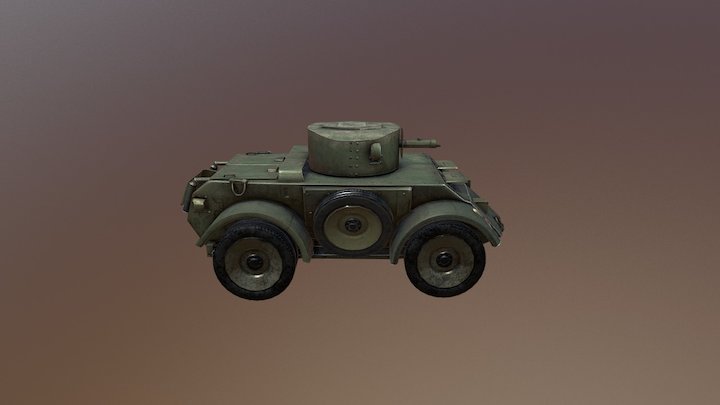 BTR 3D Model
