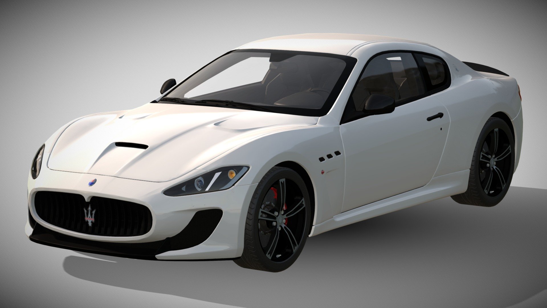2014 Maserati GranTurismo MC Stradale - Download Free 3D model by