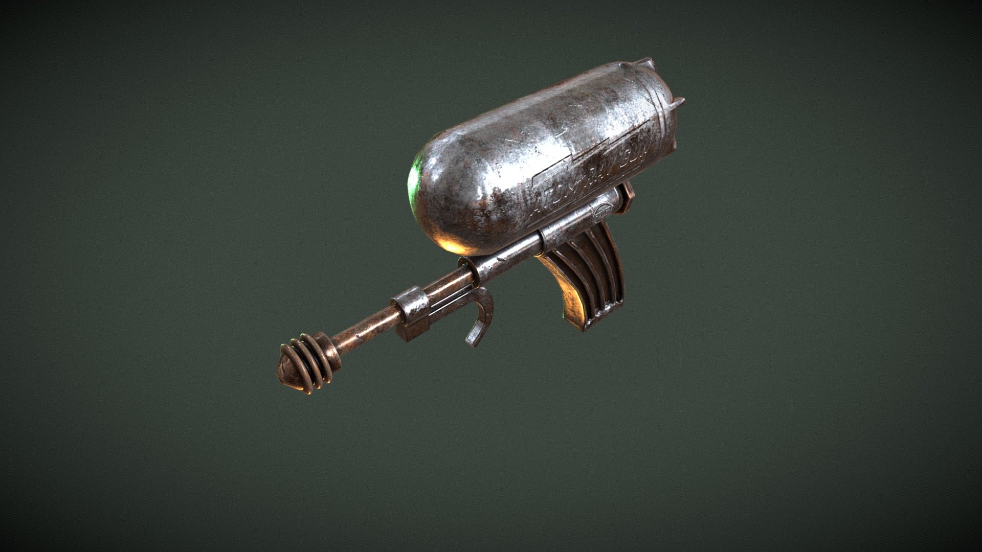 Atom Ray Gun - 3D model by eelkington [2667d7c] - Sketchfab